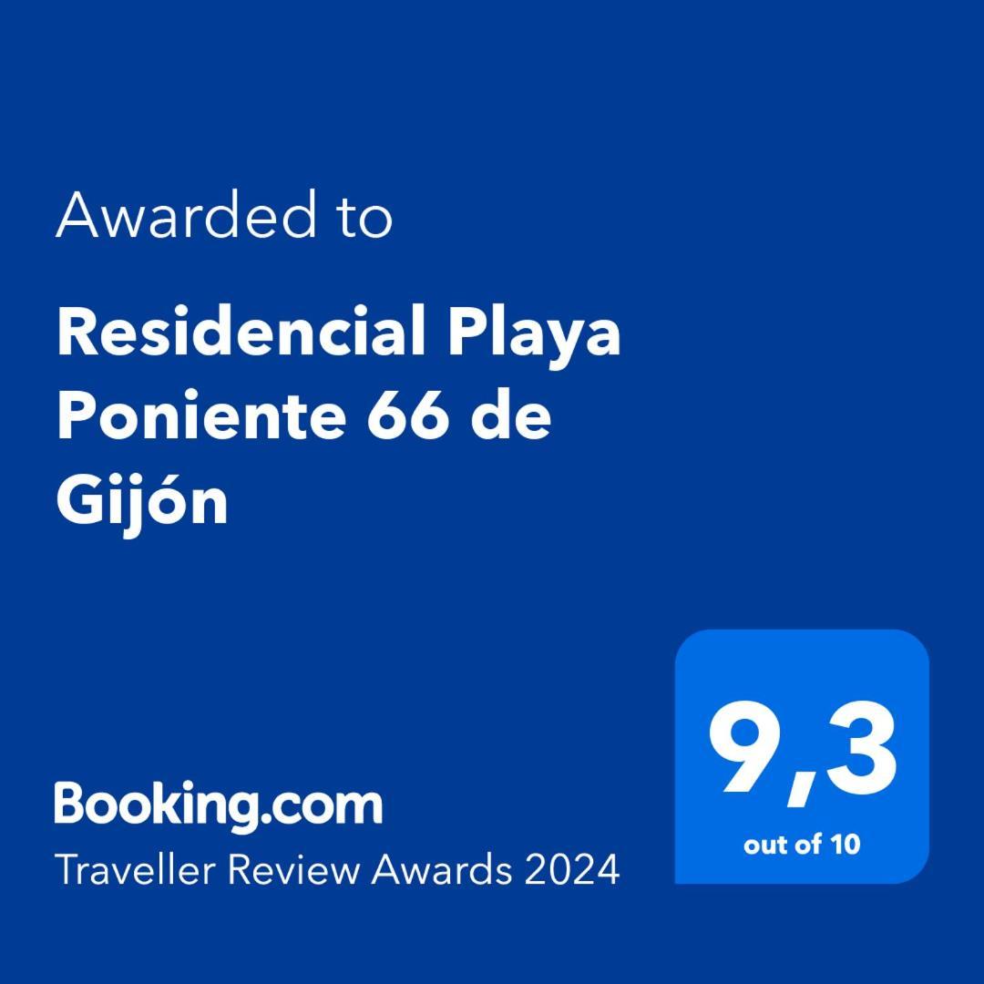 Residencial Playa Poniente 66 De Gijon Lejlighed Eksteriør billede